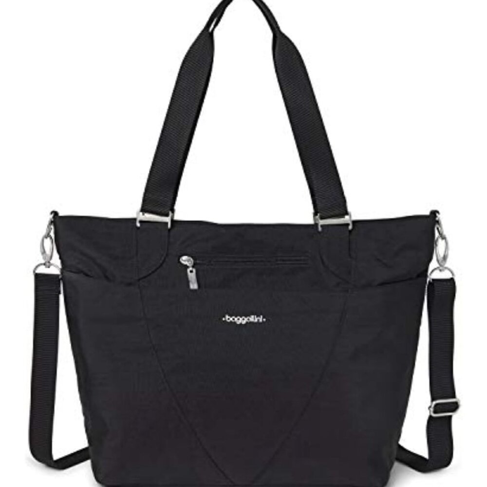 Baggallini Avenue Tote - Spacious Unisex Travel Handbag, Perfect for Everyday Us